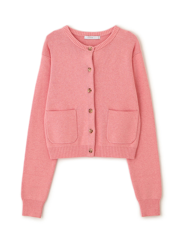 ミドルゲージコンパクトニットカーディガン(F GREY): トップス │ ETRE