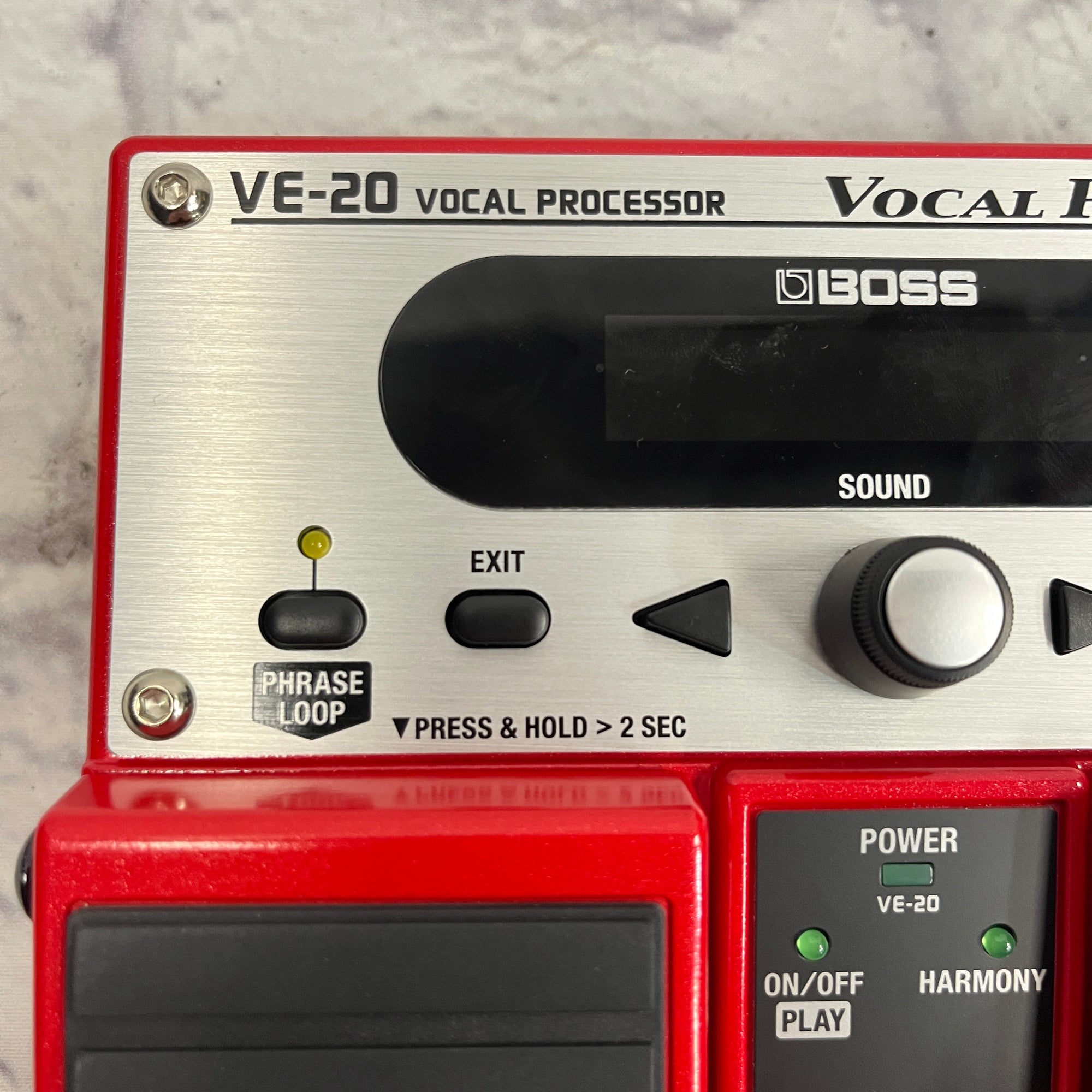 Boss VE20 Vocal Performer Pedal - Evolution Music