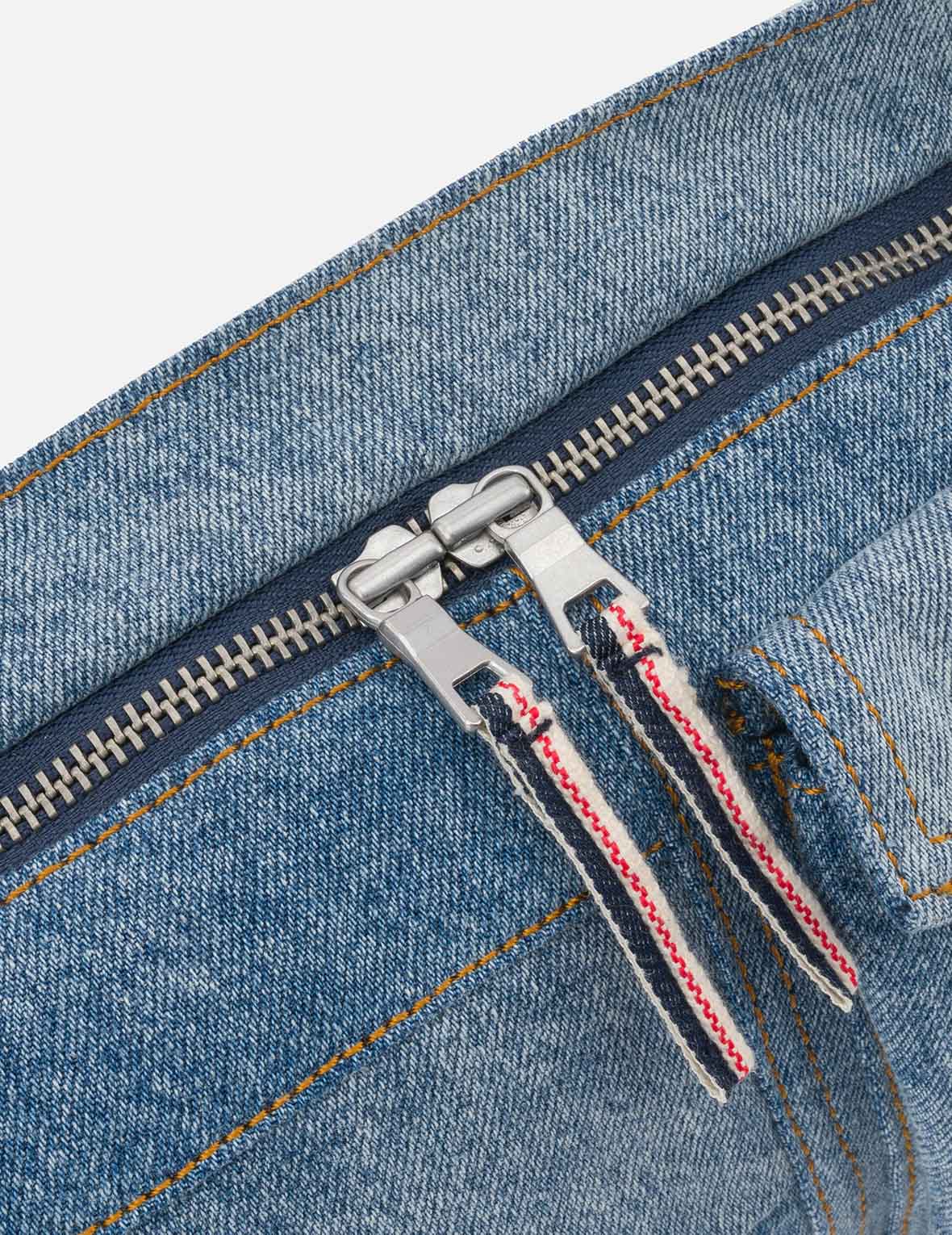 カモメ刺繍 デニム クロスボディバッグ – EVISU