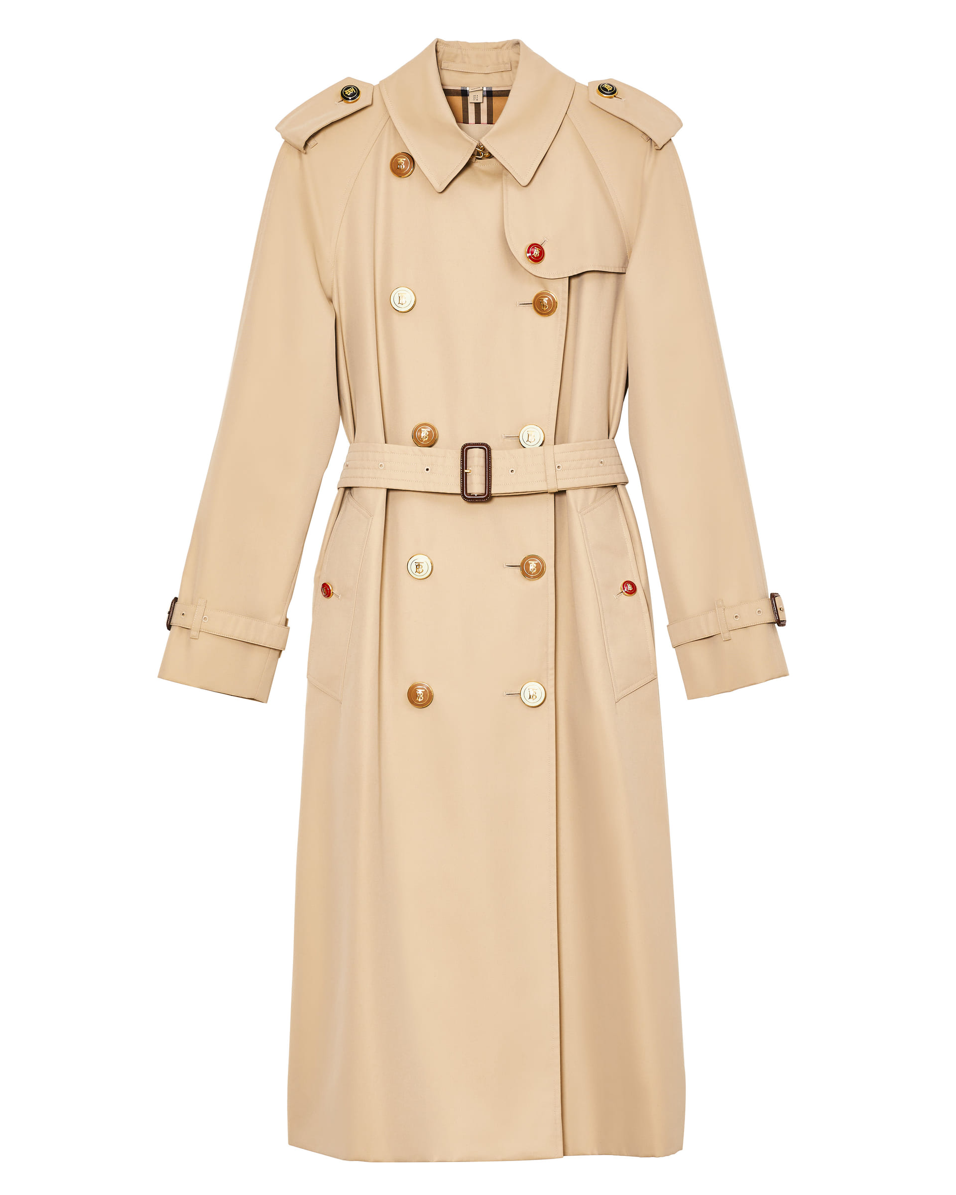 バーバリーがヘリテージ トレンチコートのボタンの付け替えサービスを