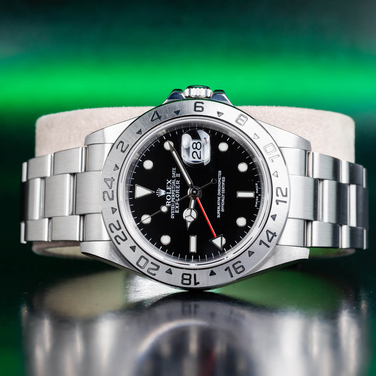Rolex Explorer Ii 2004 in steel - dial black | Exel Watches - 3