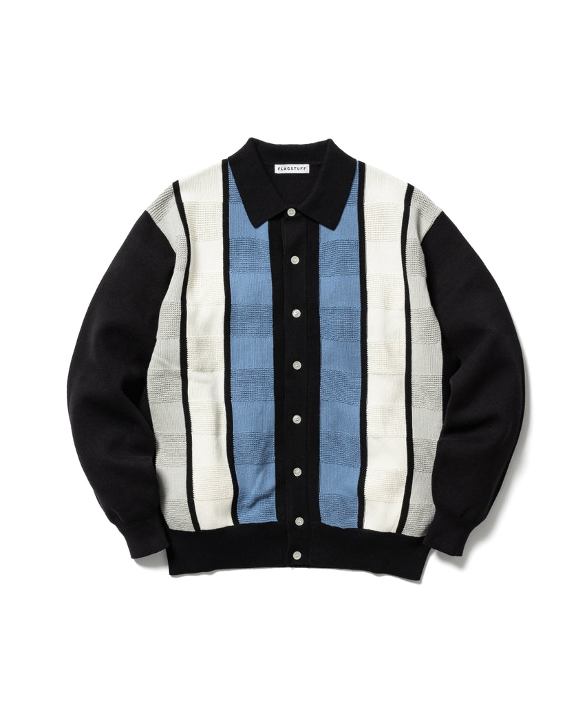 STRIPE KNIT CARDIGAN – F-LAGSTUF-F