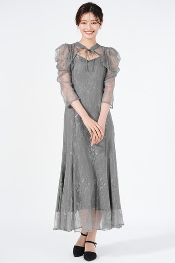 Dorry Doll ボレロレイヤード総レースグレードレス (L) をレンタル