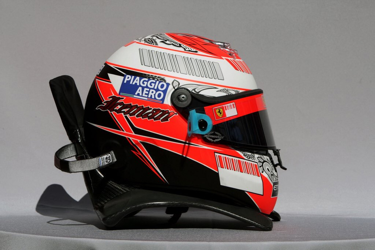 キミ・ライコネン ヘルメット （2009年） 【 F1-Gate .com 】