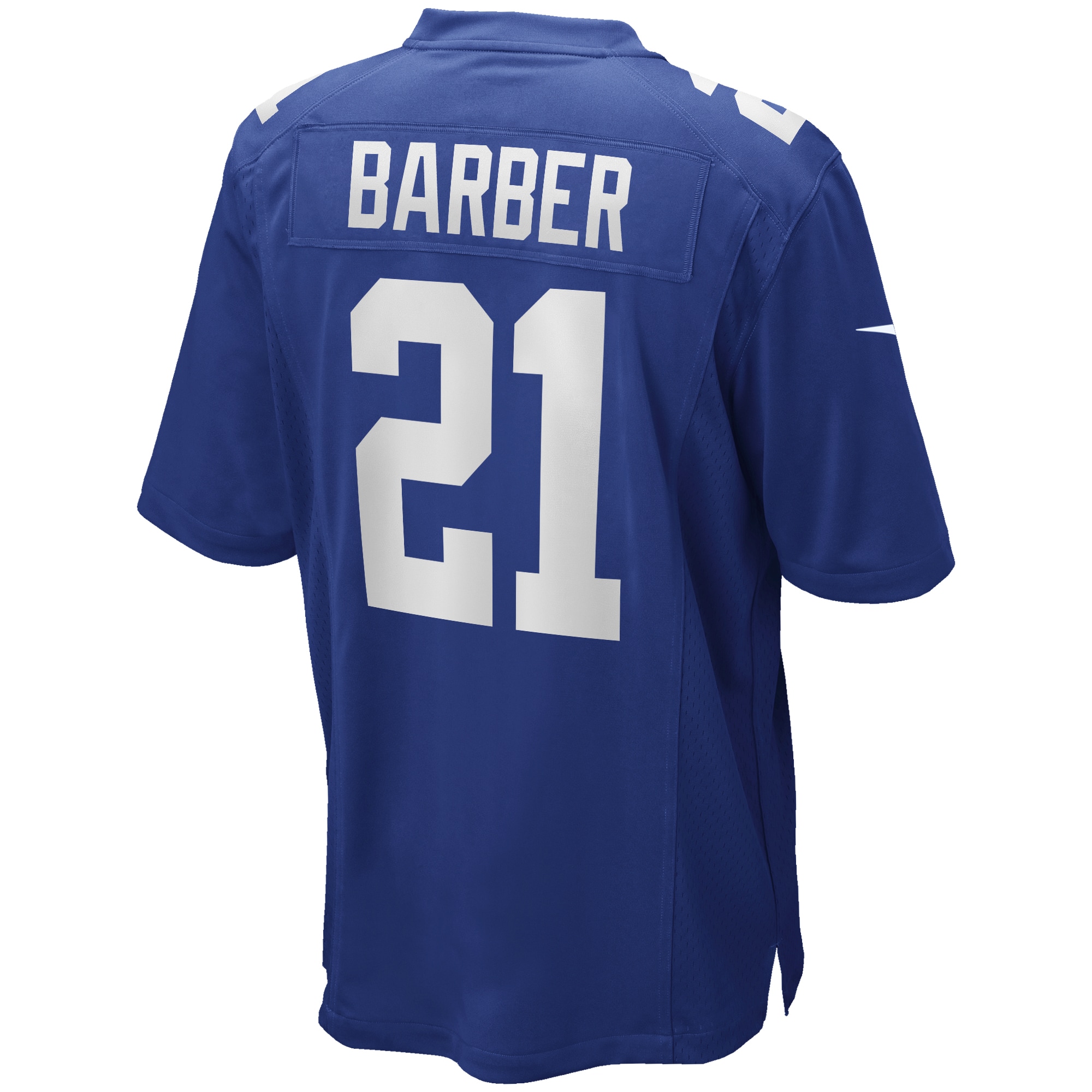 Men's Nike Tiki Barber Royal New York Giants Game Retired Player