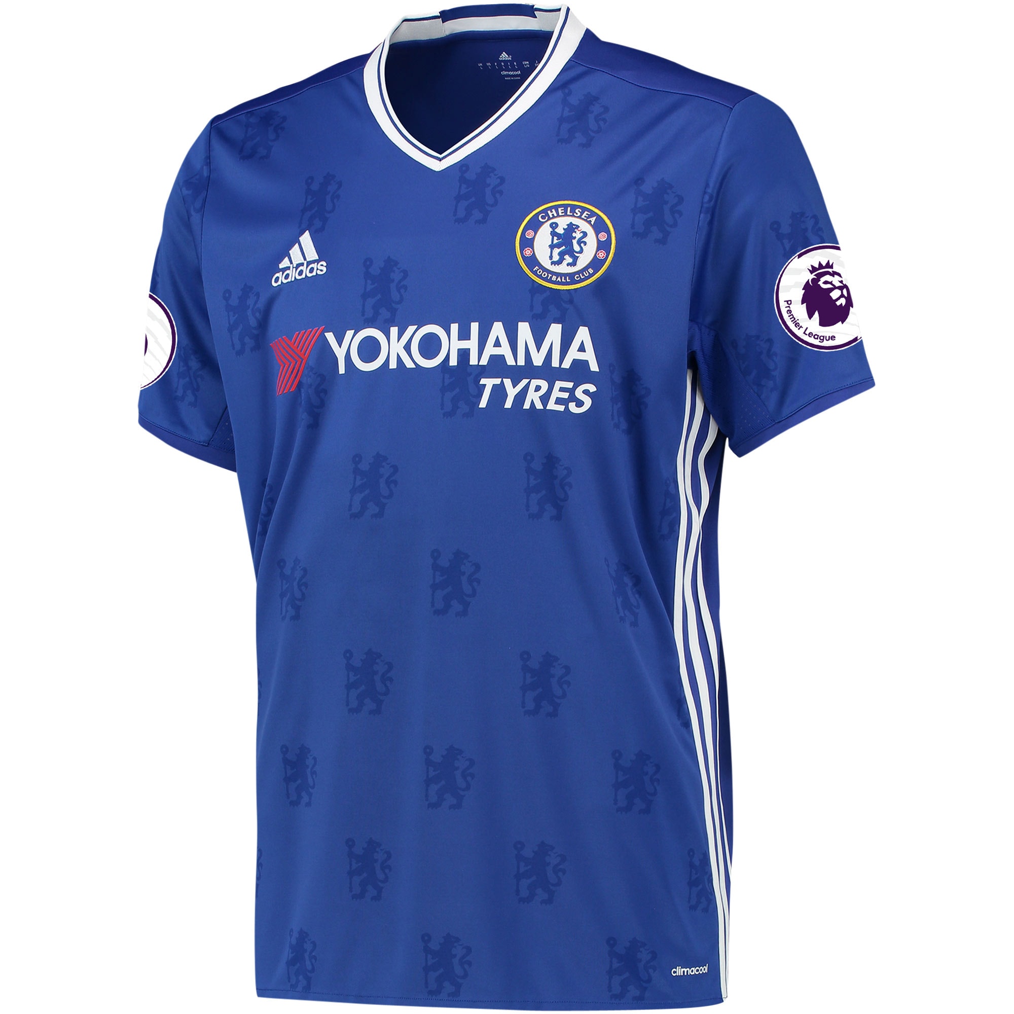 Eden Hazard Chelsea adidas Youth 2016/17 Home Player Jersey - Blue