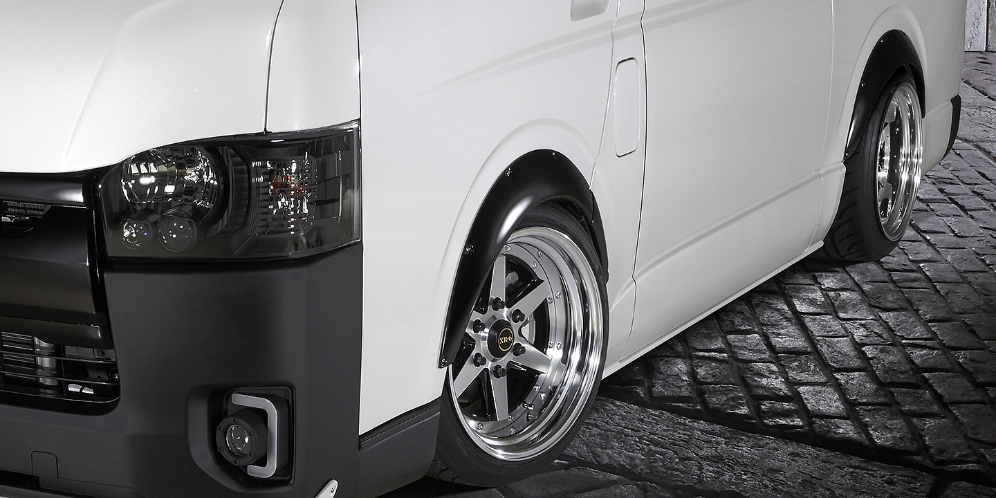 ファブレス公式サイト » ハイエース 200系 オーバーフェンダー