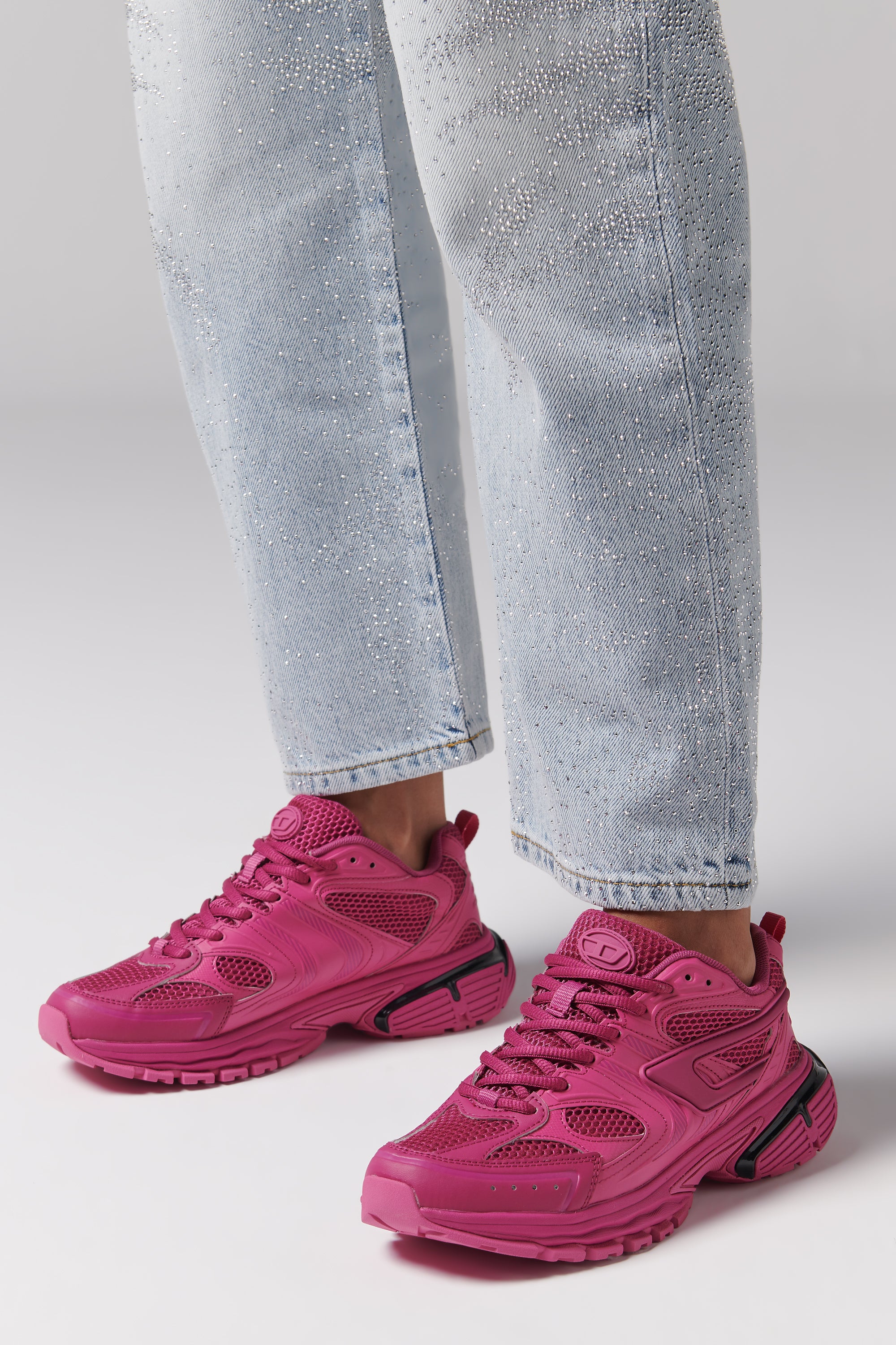 Diesel Pink S-Serendipity Pro-X1 Trainers