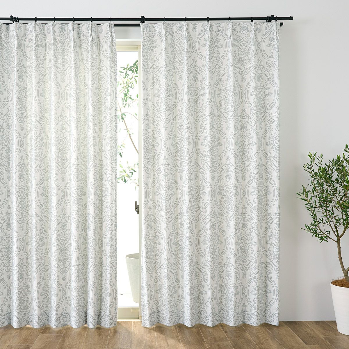 ダマスク・唐草柄カーテン｜カーテン通販専門店インズ｜カーテン専門の