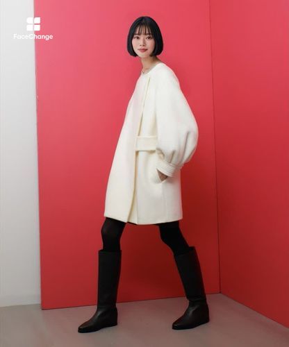 LOULOU WILLOUGHBY】モヘヤシャギーミドルコート|allureville OFFICIAL