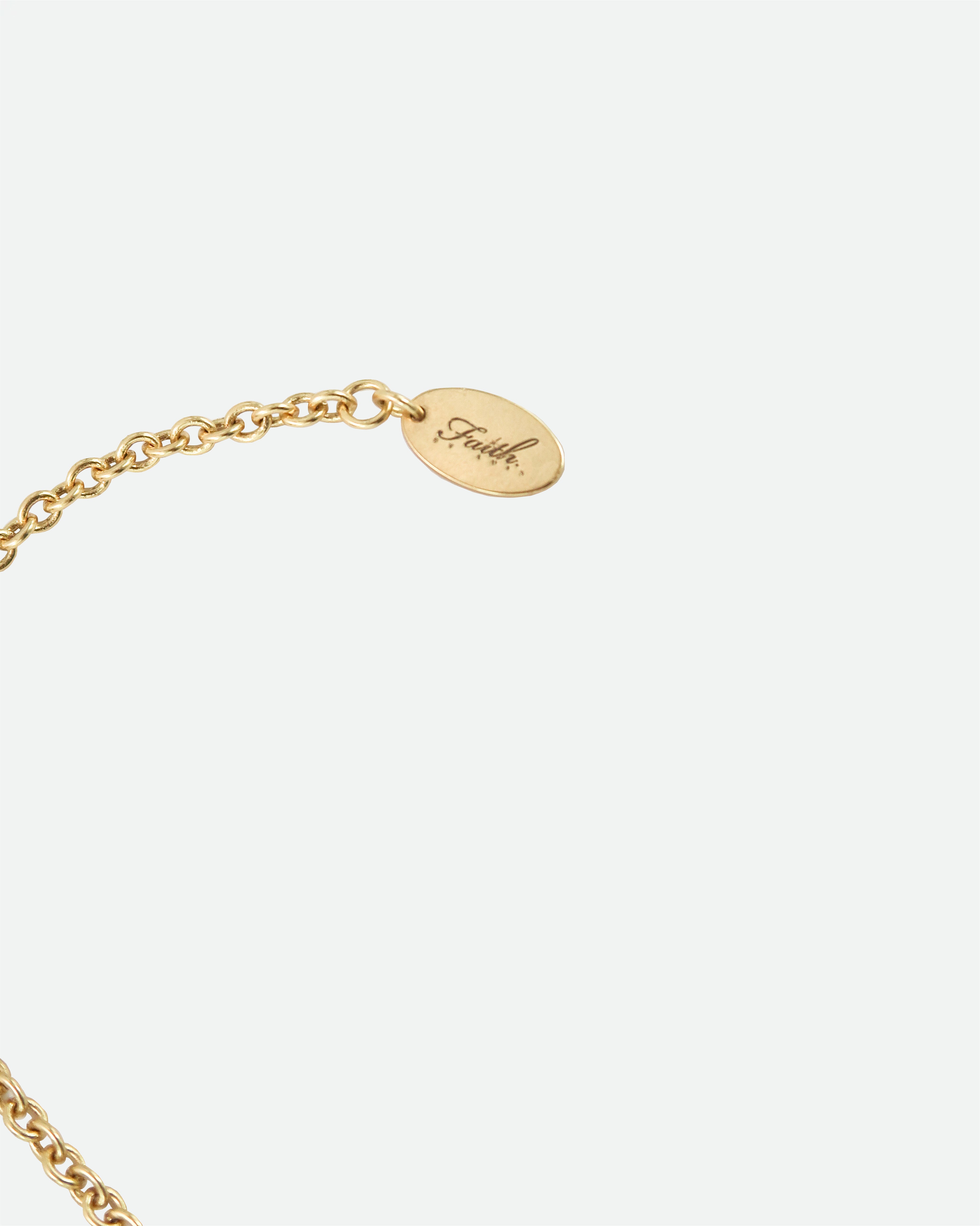 Gold Faith Necklace – FAITH BY LUIS