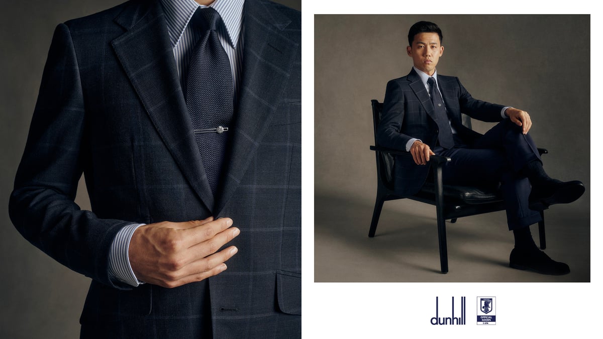 ダンヒル」サッカー日本代表との25年間のパートナーシップを記念した