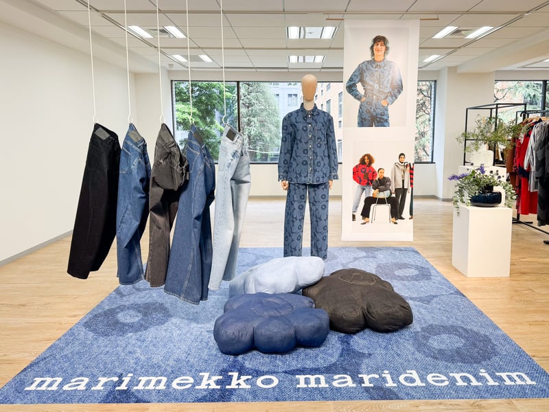 年末セール 日本未発売 マリメッコ デニム マリデニム 28／30 日本未