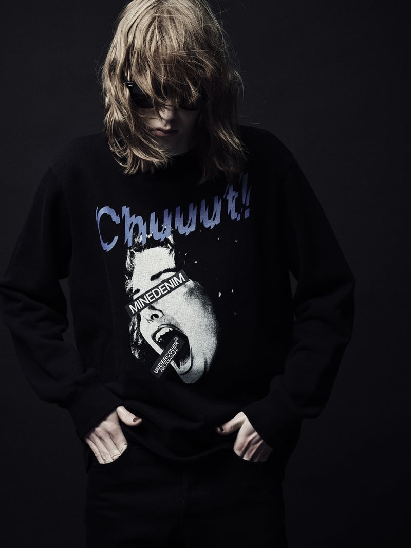 マインデニムがアンダーカバーとコラボ オリジナルのグラフィックを