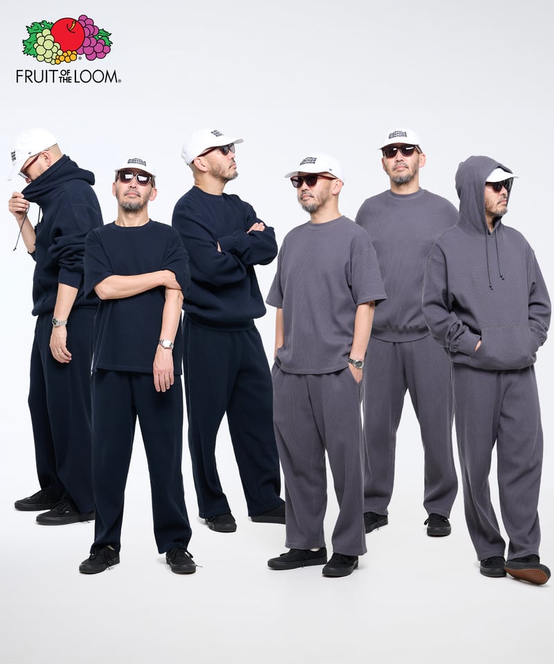 フルーツオブザルームが金子恵治とタッグ サーマル素材のスウェット