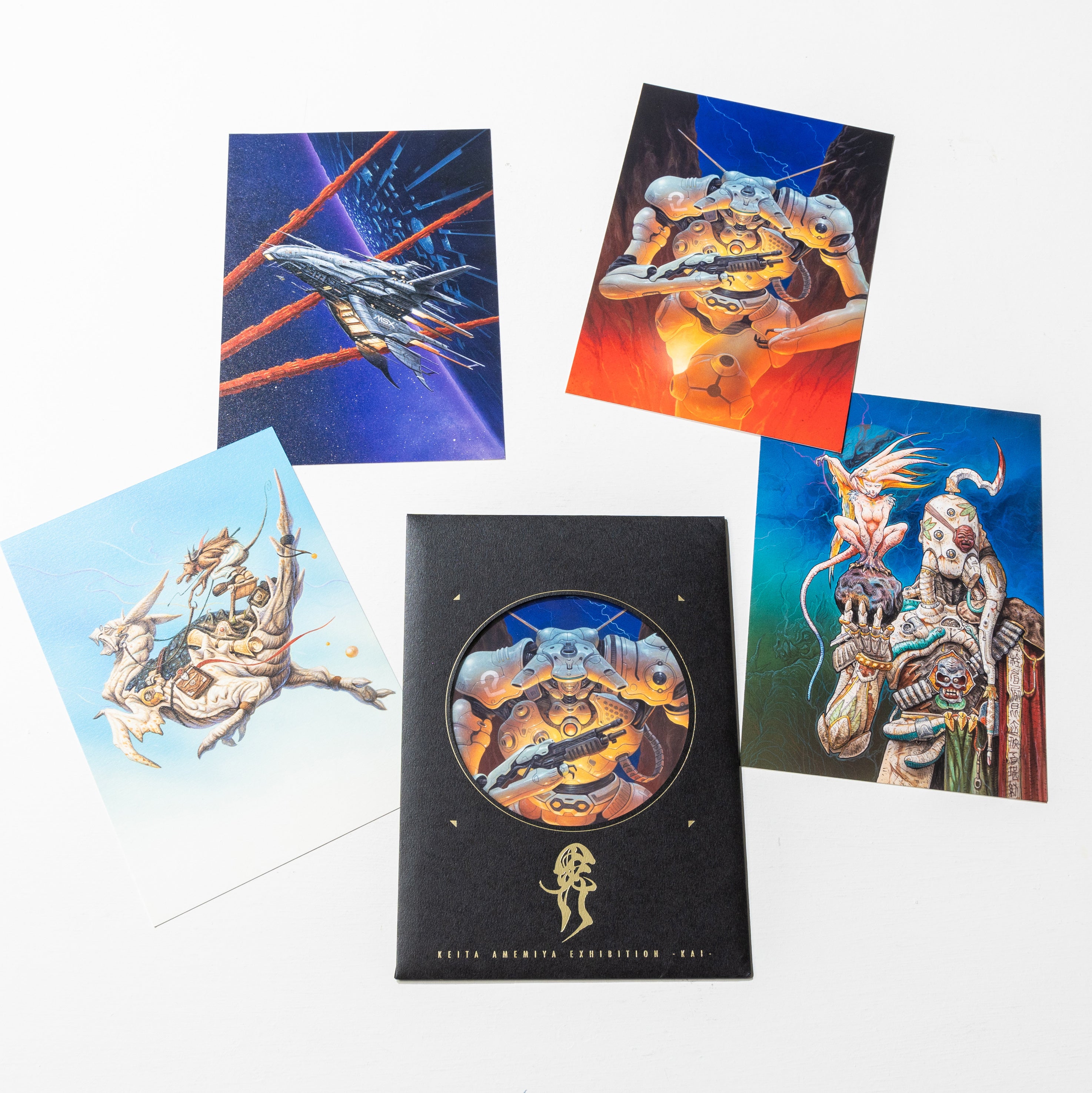 雨宮慶太仕事展-界- アートカードセット – FAV ALL