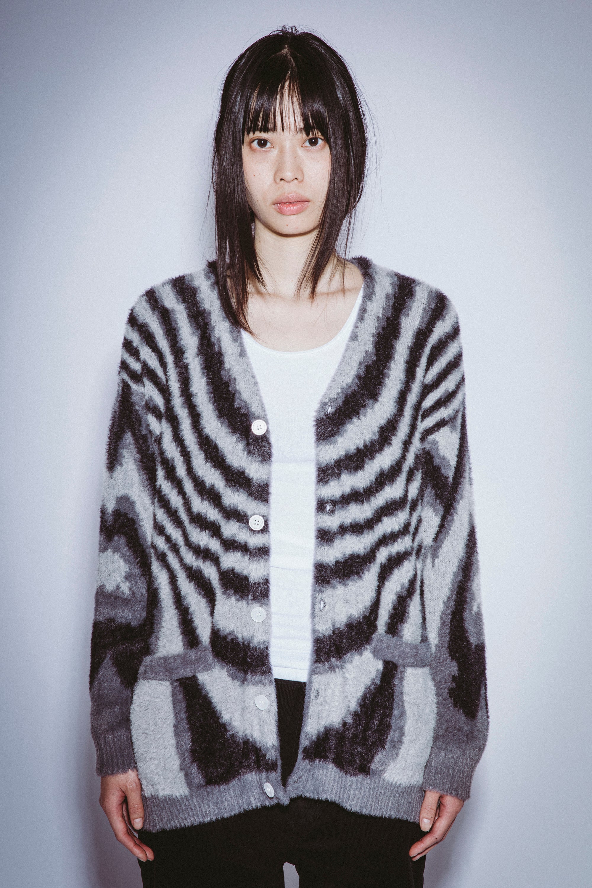 Acid Hairy Cardigan – Fucking Awesome