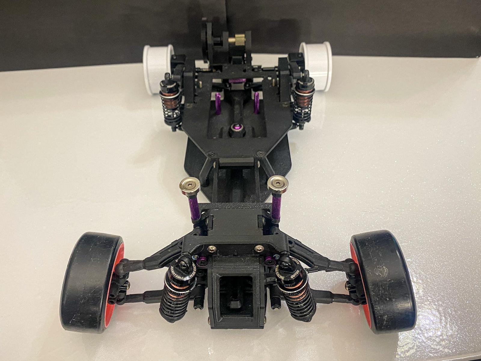 🚗 Compcorde 1:10 RC Drift Chassis - ReveD RDX Conversion・ STL