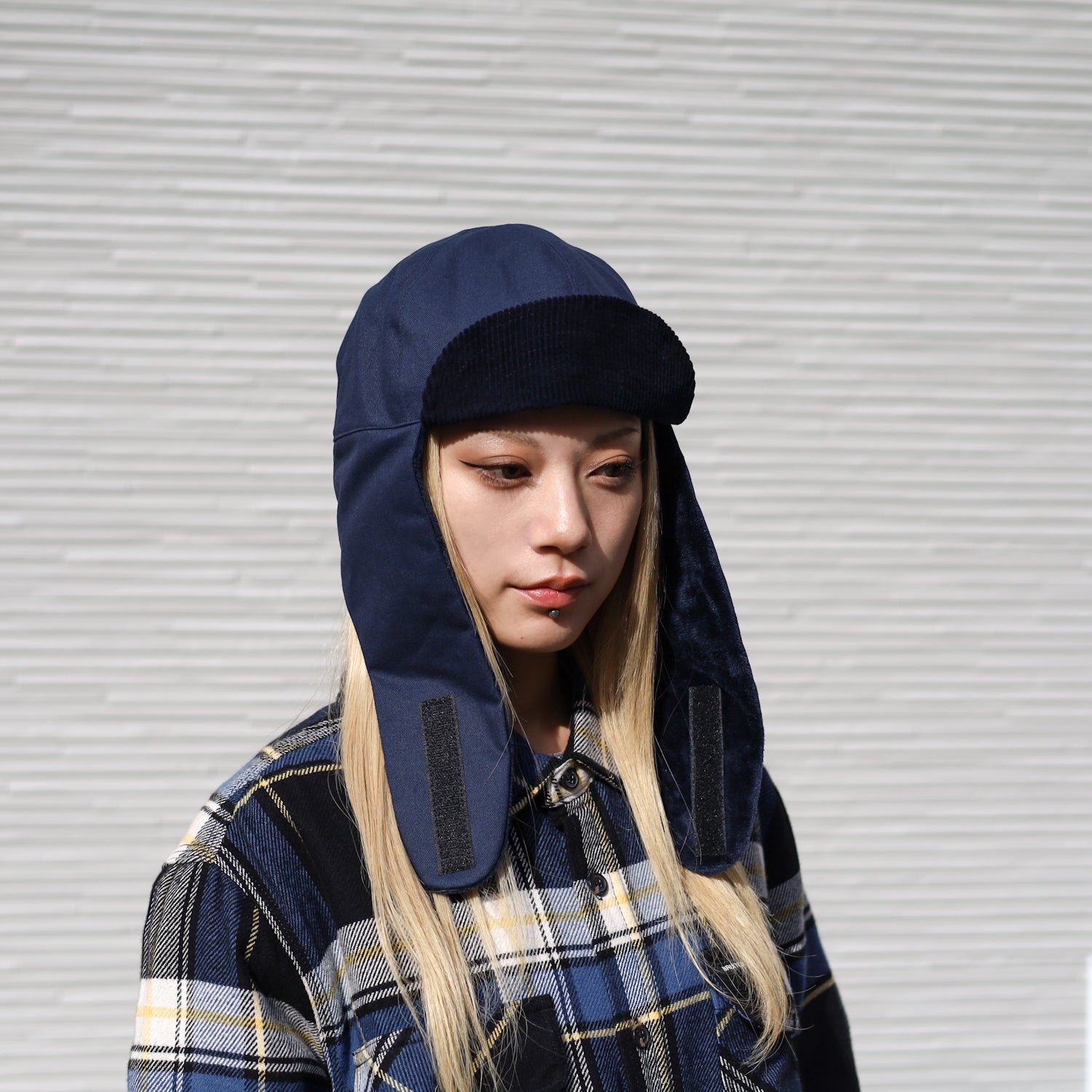 UNCROWD / BOMBER CAP (NAVY) – Feelin'