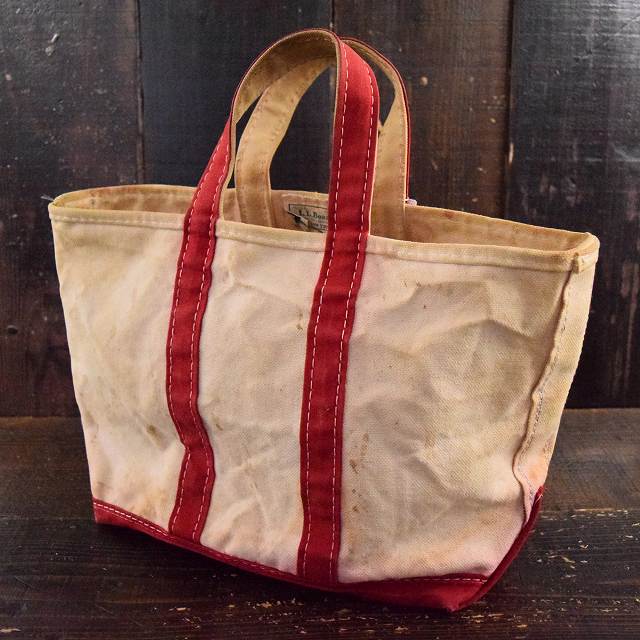 80's L.L.BEAN 2色タグ 