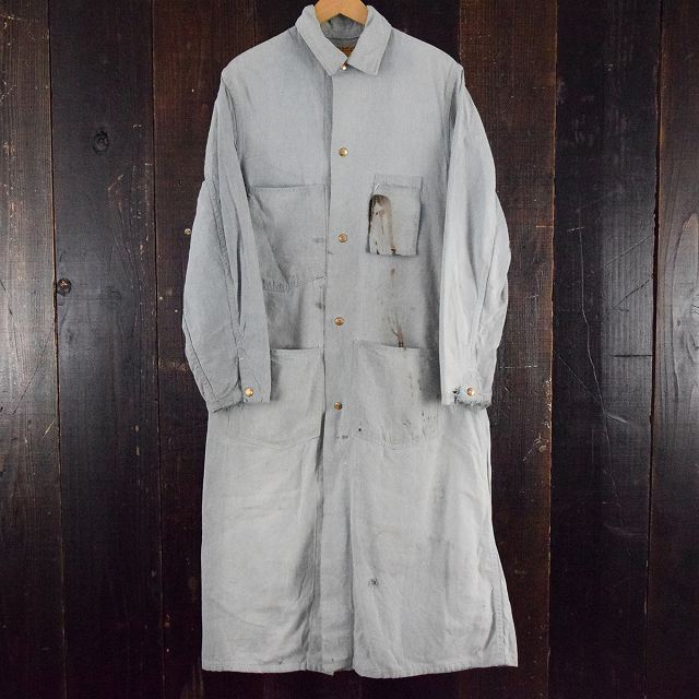 60's CARTER'S Gray Chambray Duster Coat60年代 カーターズ