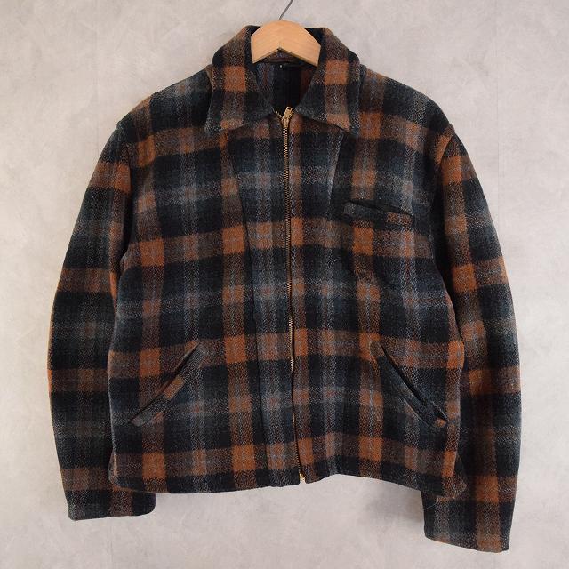 40's Wool Sports JACKET 40年代 ウールジャケット スポジャケ コの字