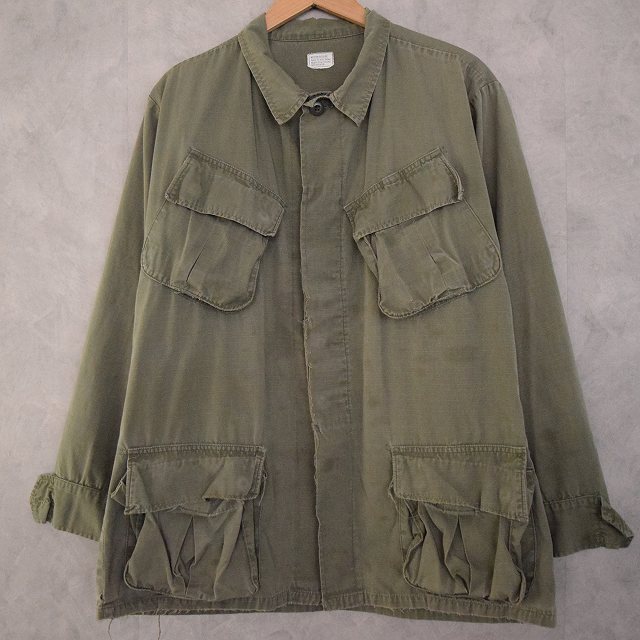 60's U.S.ARMY ジャングルファティーグジャケット 4th M-R60年代