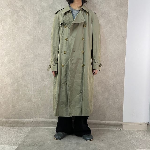 80年代 バーバリーズ イングランド製 英国製 トレンチコート ロング