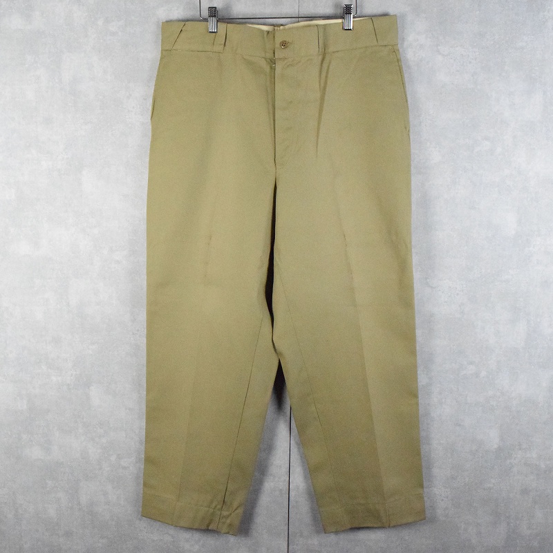 70s US ARMY チノトラウザーズ チノパン ヴィンテージ W36 70s 70年代