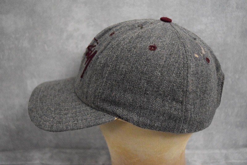 80s 90s 80年代 90年代 オールドステューシー 帽子 OLD STUSSY グレー