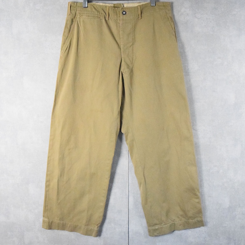 希少☆US ARMY M-41 チノトラウザーズ Buzz Rickson's 40年代 40s