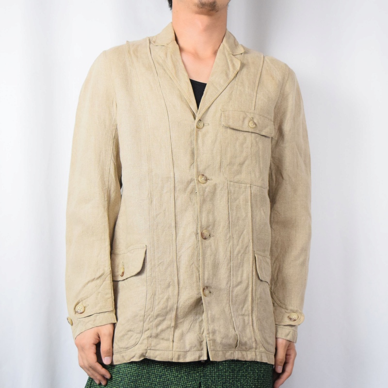80年代 80s ポロラルフローレン ベージュ テーラードジャケット