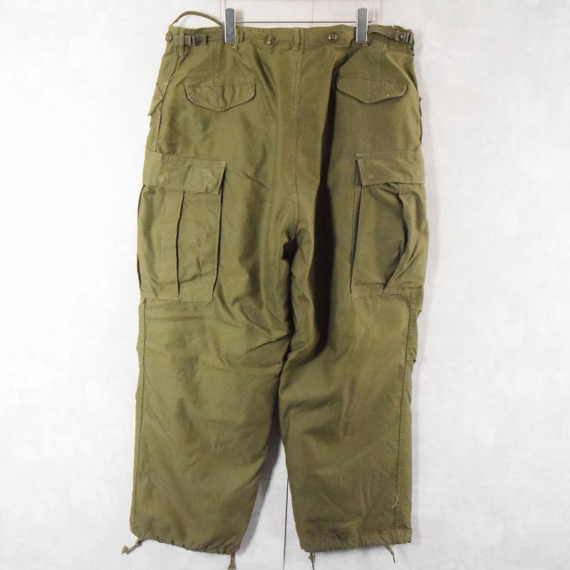 50s 50年代 M-1951 アメリカ軍 米軍 カーゴパンツ カーキ | ビンテージ