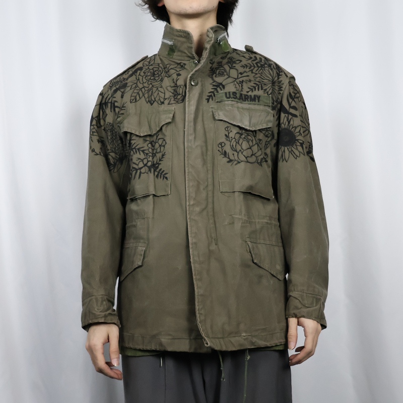 70s 70年代 民間品 アメリカ軍 米軍 フィールドジャケット リメイク