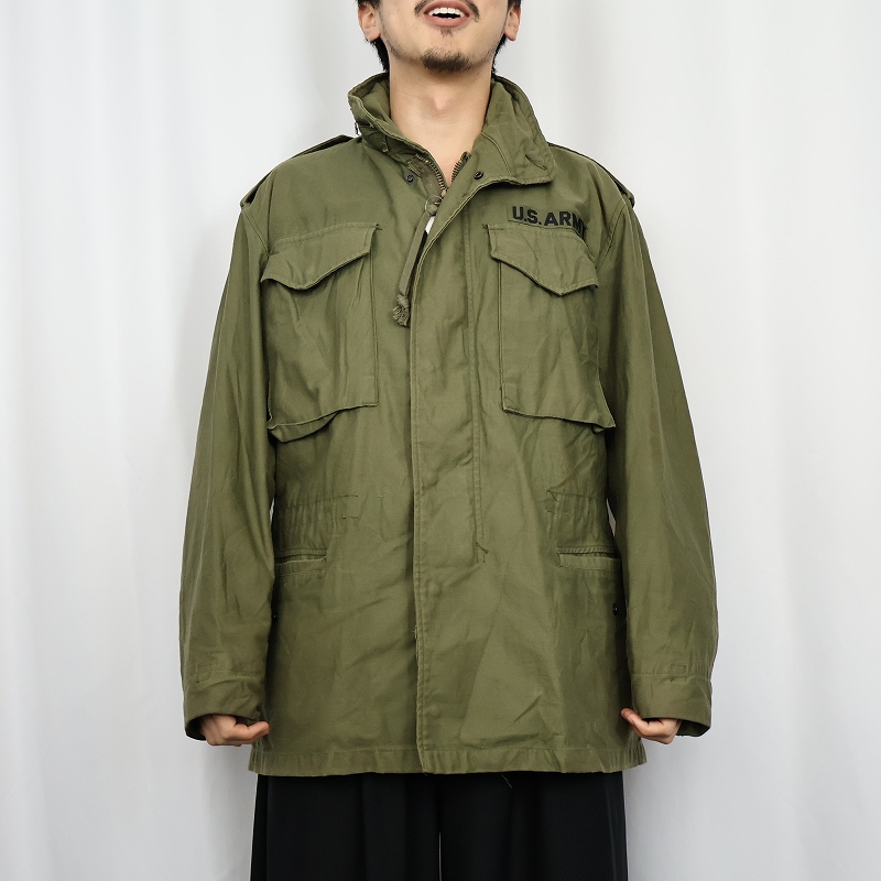 80年代 80s アメリカ軍 米軍 ミリタリー カーキ M65 | ビンテージ古着
