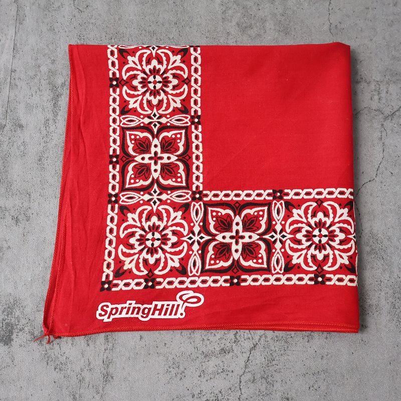 80s 80年代 アメリカ製 スカーフ ハンカチ │ヴィテージ古着屋Feeet