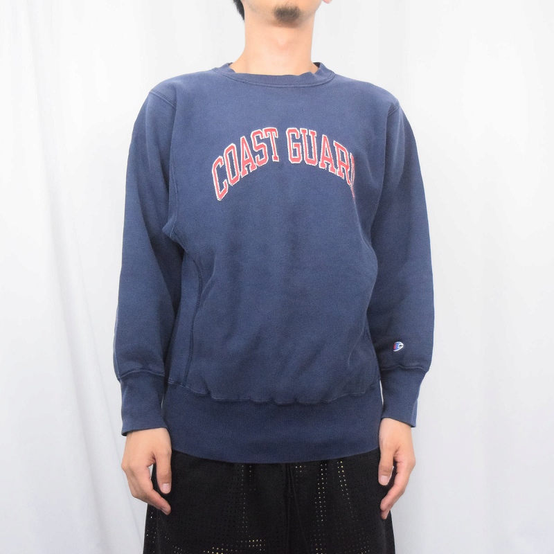 80年代 80s チャンピオン リバースウィーブ ネイビー 紺 トレーナー