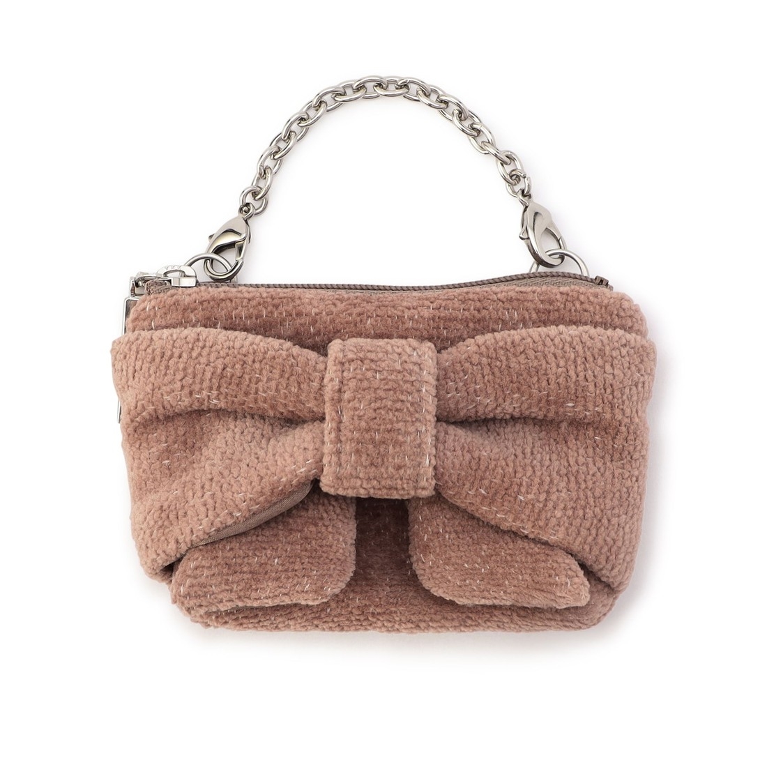 メニーリボンズ リボンポーチ L/MYR-257474(ベージュ): LOVERARY BY