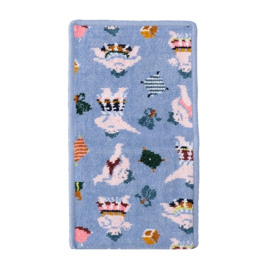 ハッケヨイ ハンカチポーチ(ライトブルー): LOVERARY BY FEILER