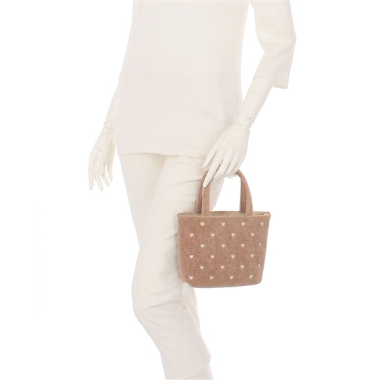 ラブラリーハート バッグ L/LRH-257149(ベージュ): LOVERARY BY FEILER