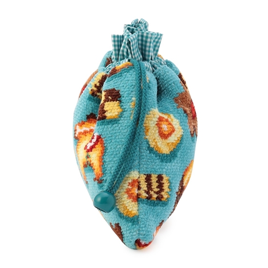 フィーカタイム 巾着 FKT-257532（WEB限定）(ターコイズブルー