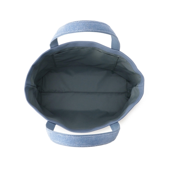 オールドテディ ワッペントートバッグ L/OTE-223025(ライトブルー