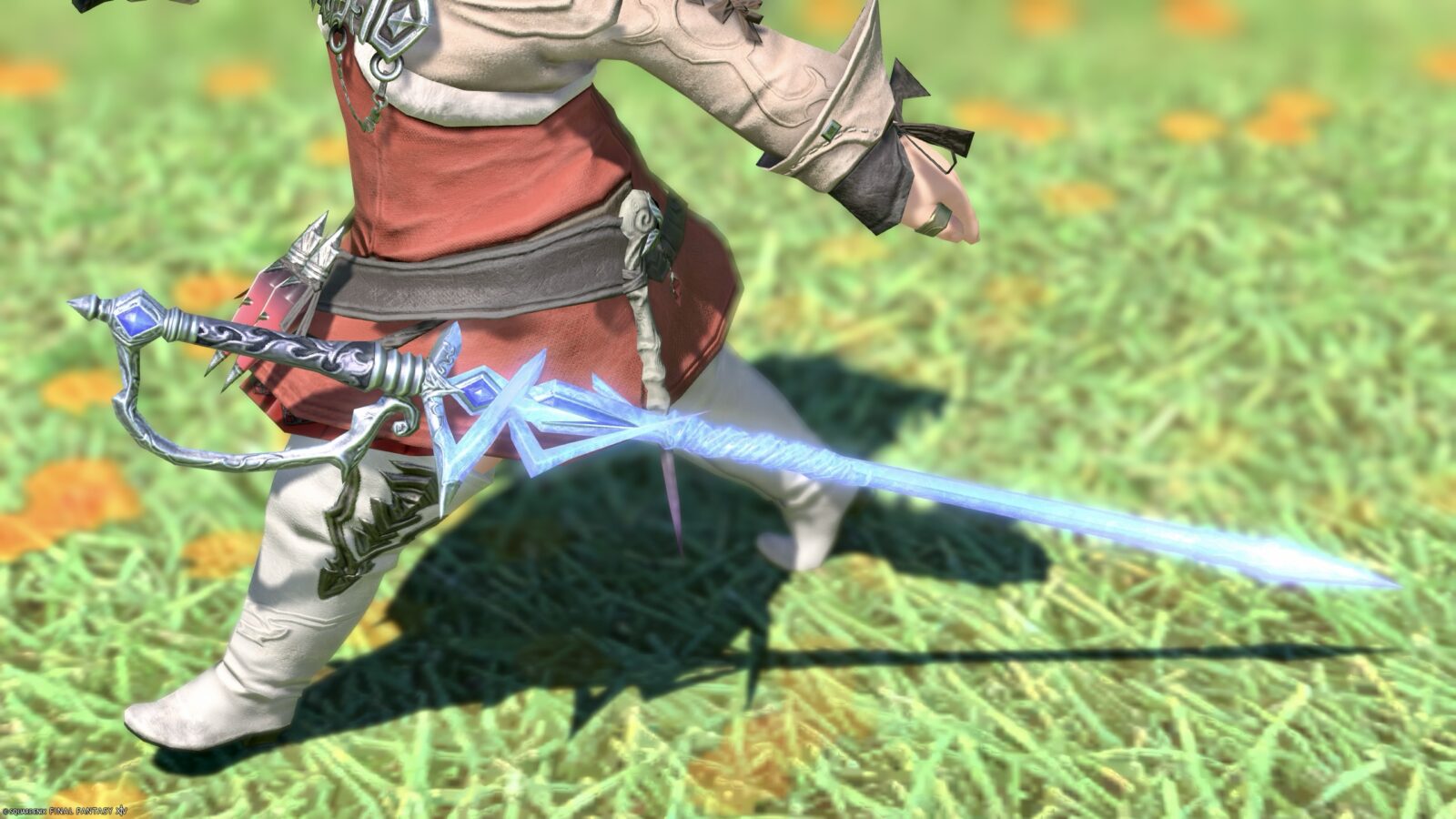 アリゼーの細剣の色違い・クリスタルの赤魔道士武器『ヘイルストーム