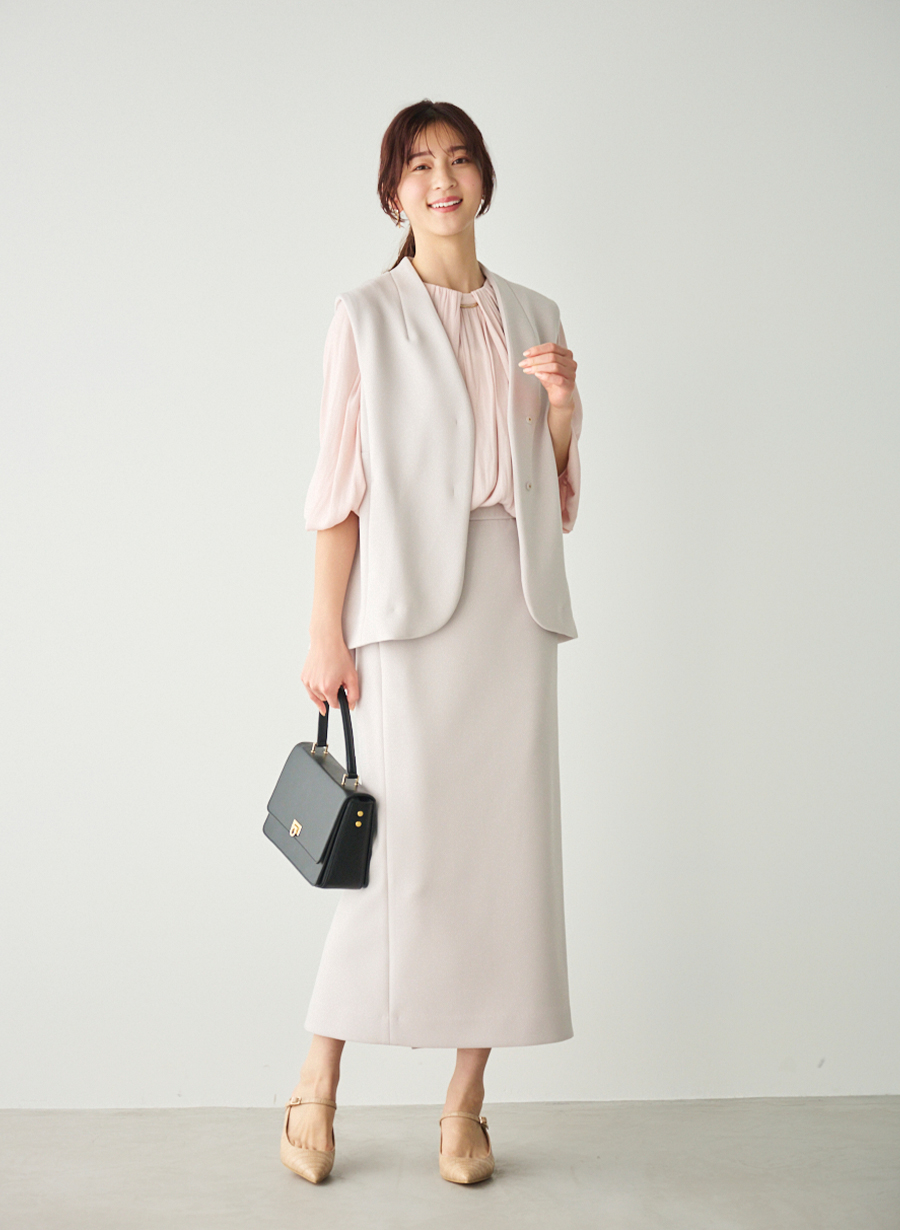 ダンボールニットジレ/セットアップ可｜LOUNIE（ルーニィ）公式サイト