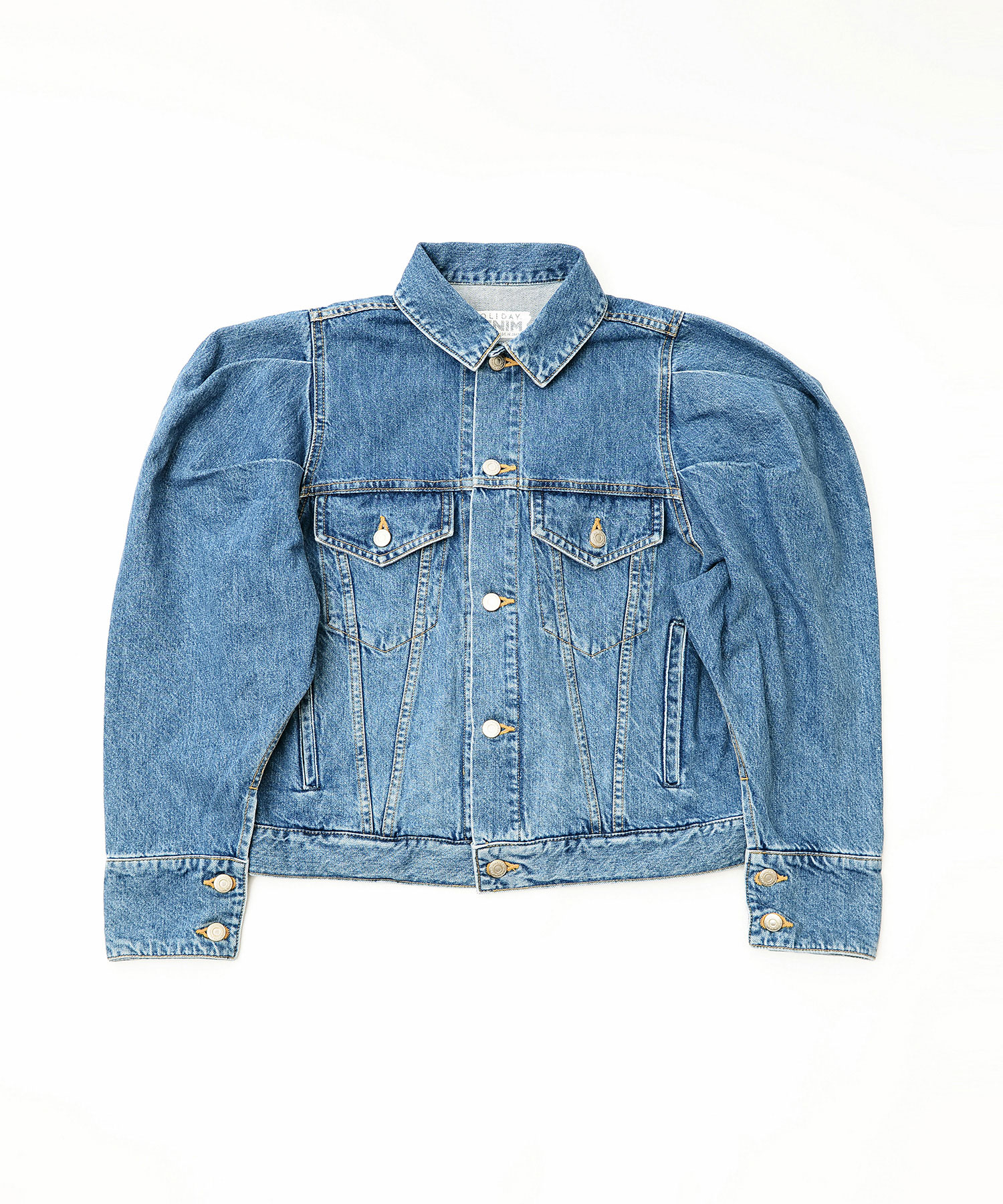 PUFF SLEEVE DENIM JACKET｜HOLIDAY（ホリデイ）OFFICIAL ONLINE STORE