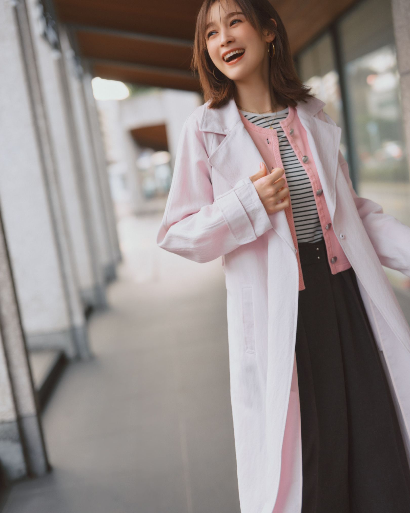 春アウターと、新しい自分に出会うとき feat. @sachi_fujii_official