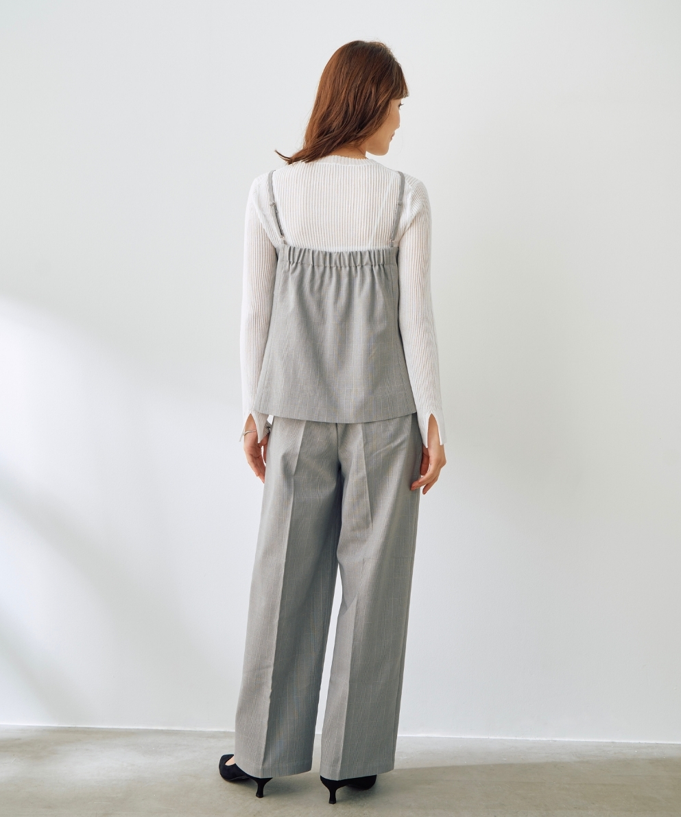 グレンチェックワイドパンツ｜Stola.（ストラ）公式通販サイト