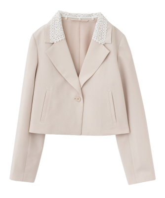 レースカラーテーラードジャケット｜PETAL ONLINE（ペタルオンライン）