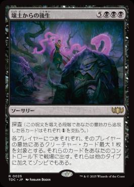 025)《壌土からの後生/Afterlife from the Loam》[TDC] 黒R | 日本最大