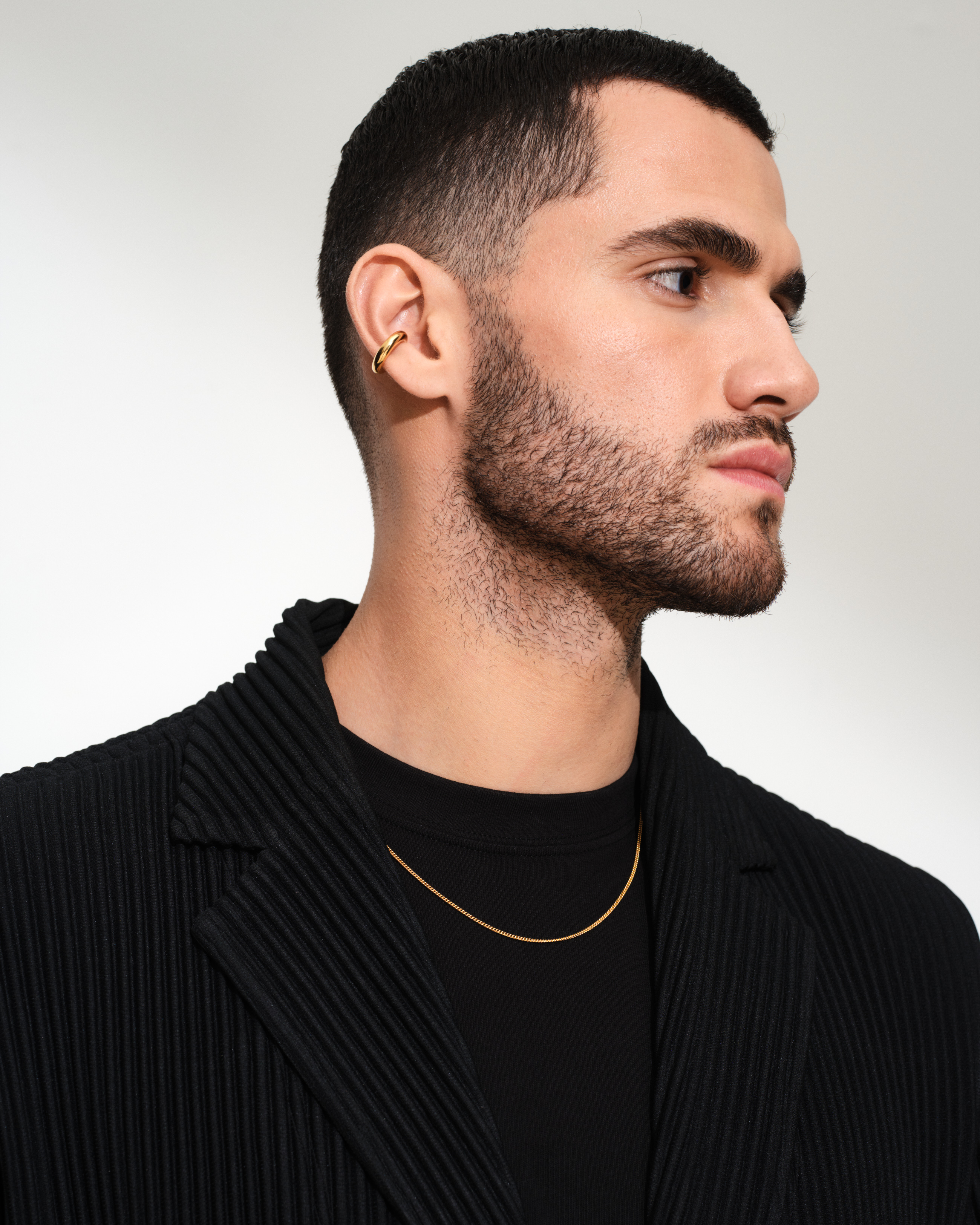 Curb Chain Slim Gold - Tom Wood Project Official Online Store